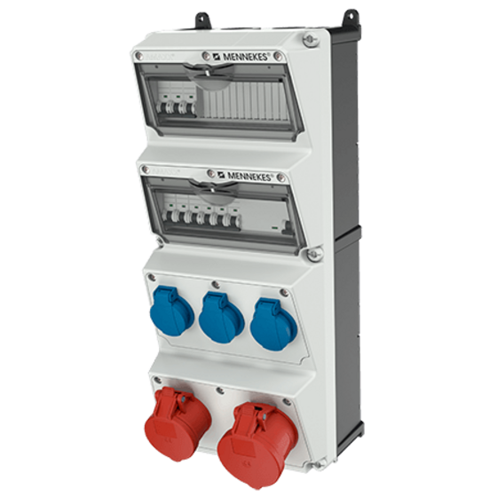 MENNEKES Caja combinada AMAXX® con interruptor diferencial tipo B 940080