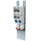 MENNEKES Placa de montaje para columnas de energía 6303909