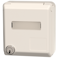 Base semiempotrable Cepex, blanco perla