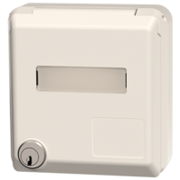 Base semiempotrable Cepex, blanco perla
