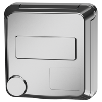 MENNEKES  Base semiempotrable Cepex, aluminio blanco 4479