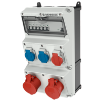 MENNEKES  Caja combinada AMAXX® con interruptor diferencial tipo A 930231