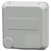 MENNEKES  Base semiempotrable Cepex, gris claro 4411