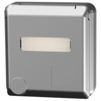 MENNEKES Base semiempotrable Cepex, plata 4145ME