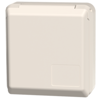Base semiempotrable Cepex, blanco perla