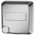 MENNEKES Base semiempotrable Cepex, aluminio blanco 4480