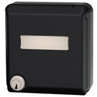 MENNEKES Caja vacía Cepex, negra 4345
