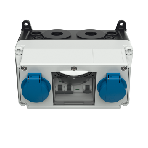 MENNEKES Caja combinada AMAXX® con interruptor diferencial tipo A 910919 images3d