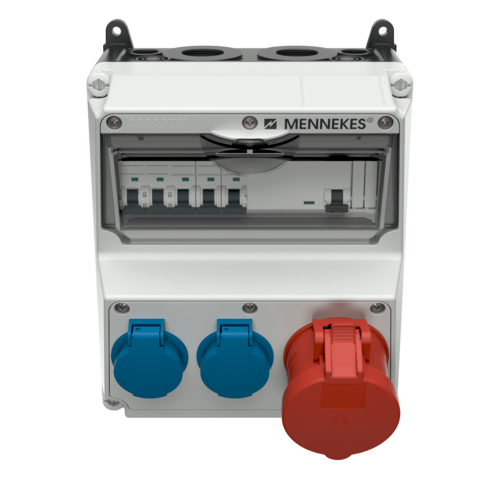 MENNEKES Caja combinada AMAXX® con interruptor diferencial tipo A 925081 images3d