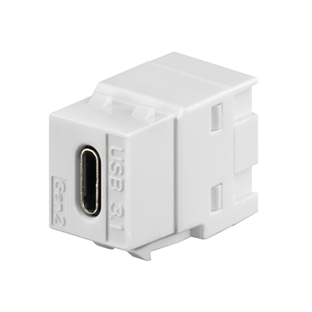 MENNEKES Módulo Keystone USB 3.1, TIPO C, blanco puro 41579