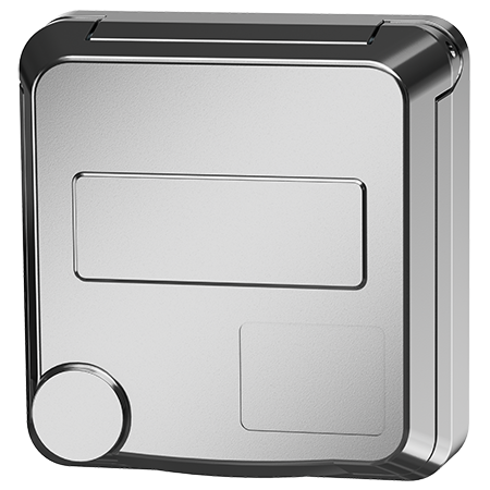 MENNEKES Base semiempotrable Cepex, aluminio blanco 4478