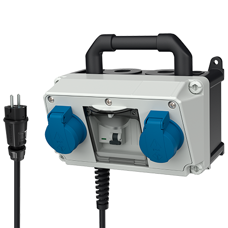 MENNEKES Caja combinada AMAXX® con interruptor diferencial tipo A 910030