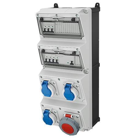 MENNEKES Caja combinada AMAXX® con interruptor diferencial tipo A 948908